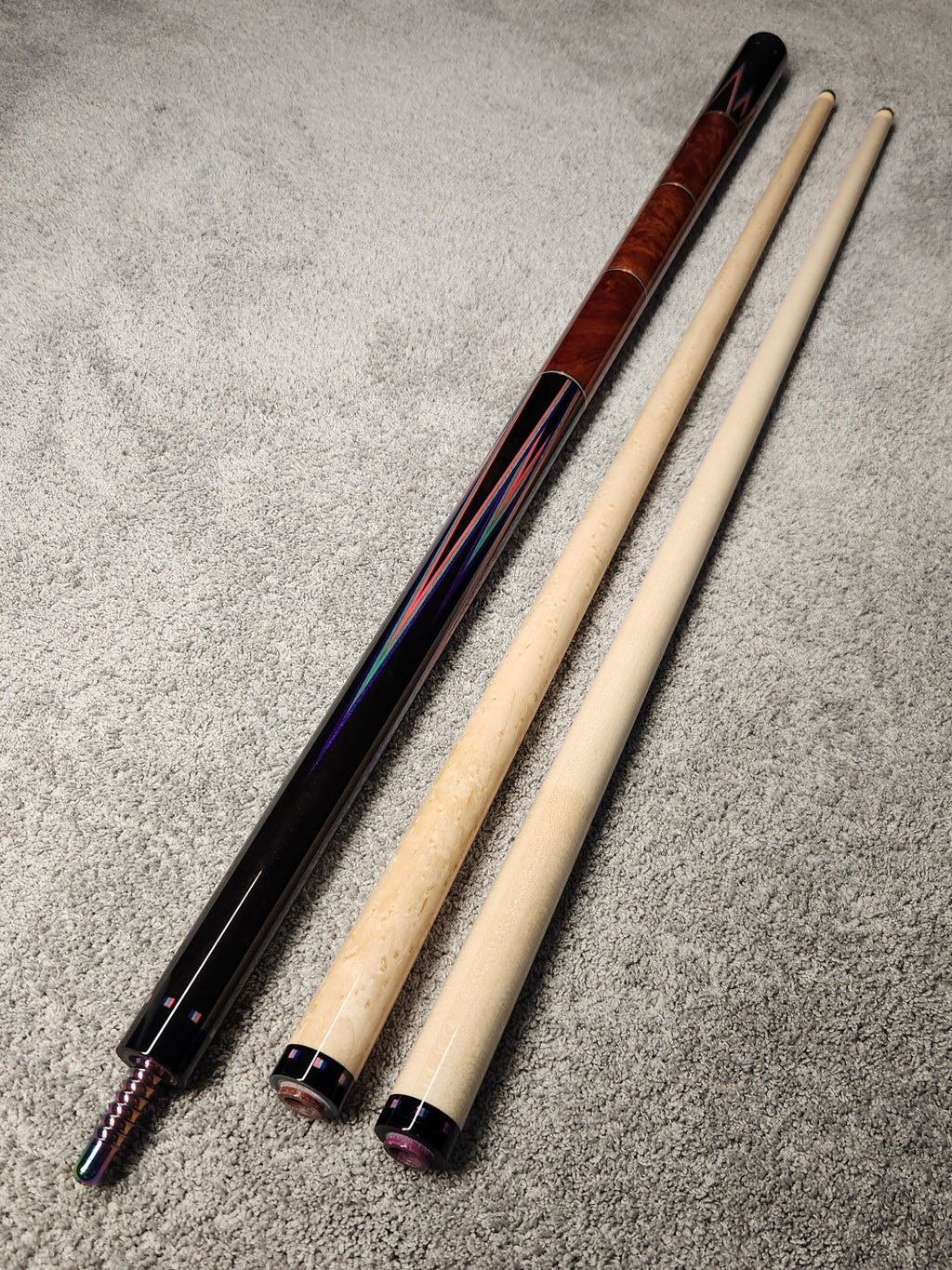 #2509 Custom Carom Cue