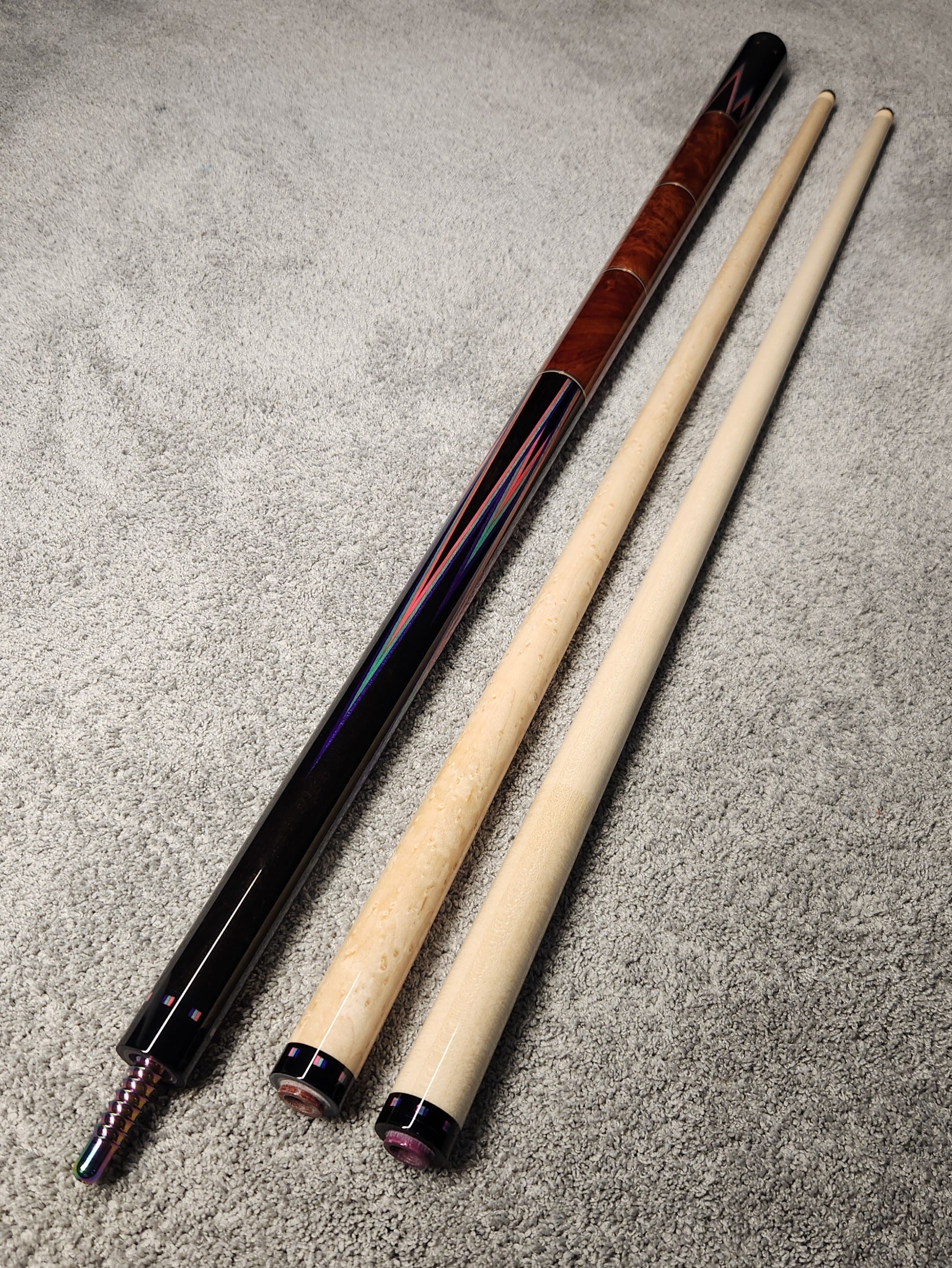 #2509 Custom Carom Cue