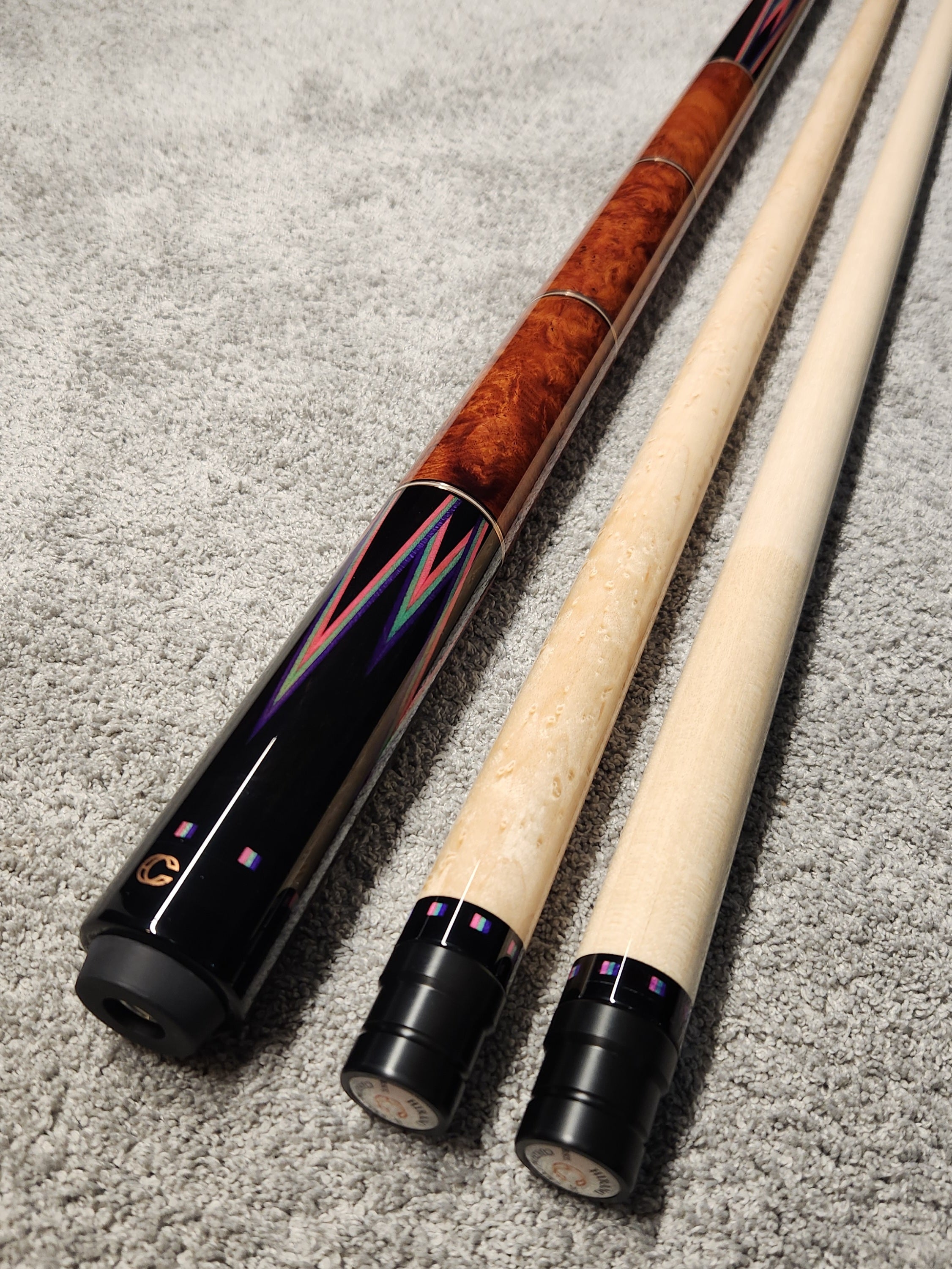 #2509 Custom Carom Cue