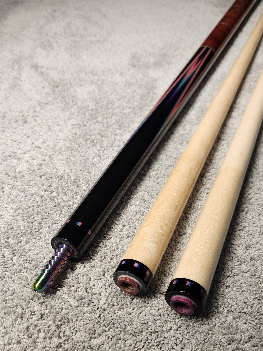 #2509 Custom Carom Cue