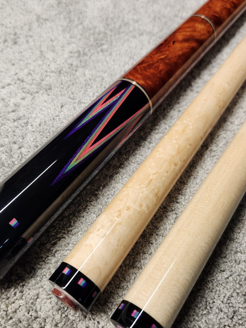 #2509 Custom Carom Cue